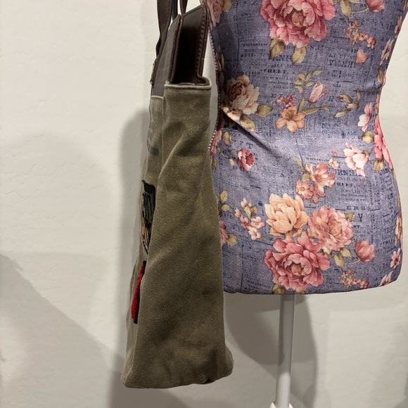 Star Wars Rogue one rebel canvas patchwork tote bag - Picture 8 of 16